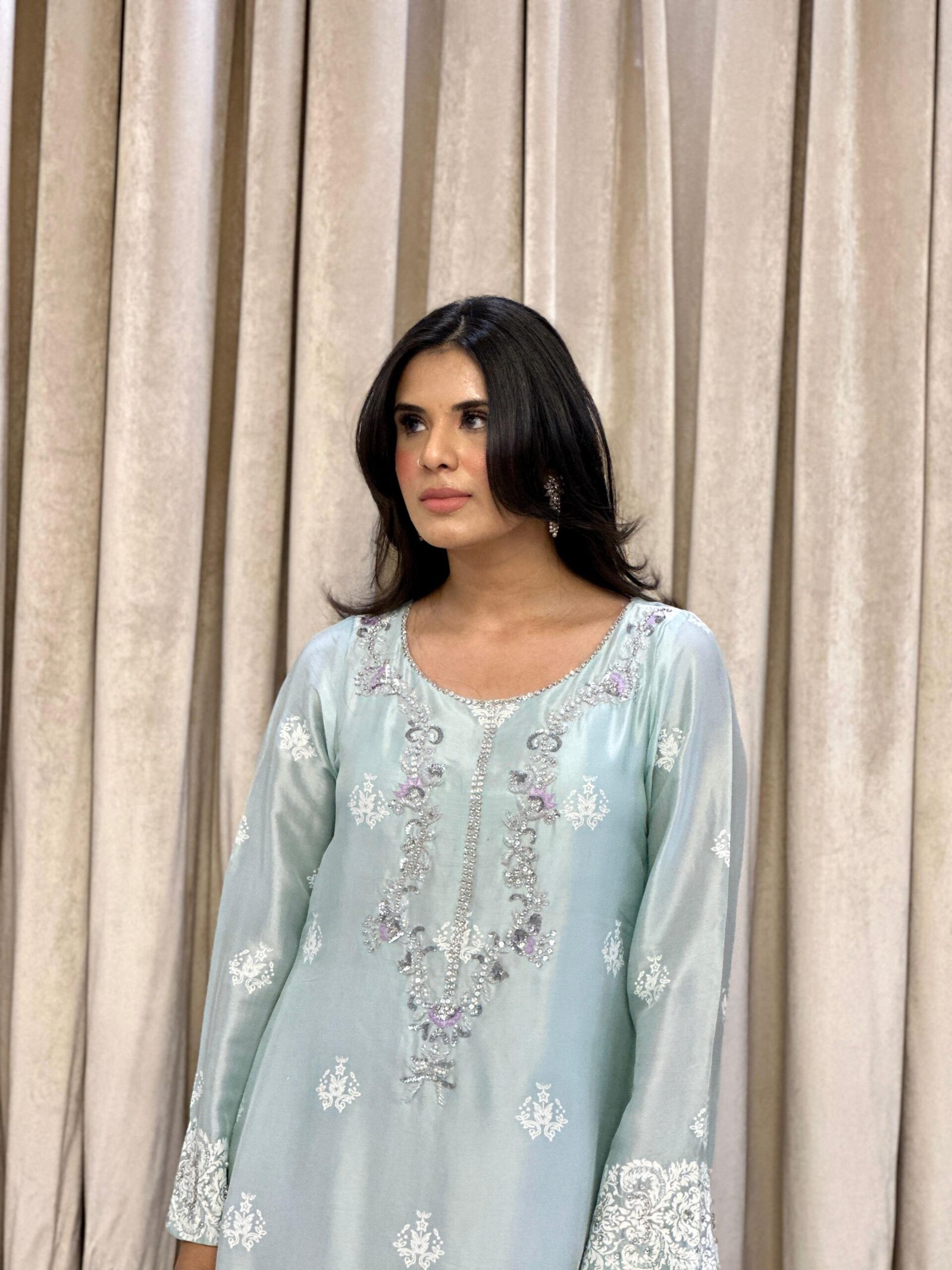 Fluer Ombre Kaftan - Image 6